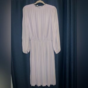 Lilac purple pleated dress Size 12